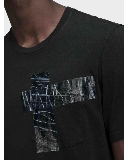 Maison Margiela Black Round Neck T-Shirt for men