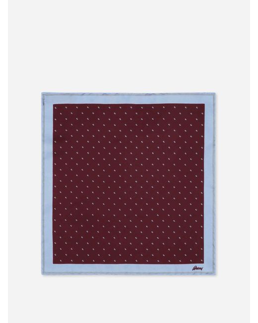 Brioni Krawattentasche in Purple für Herren