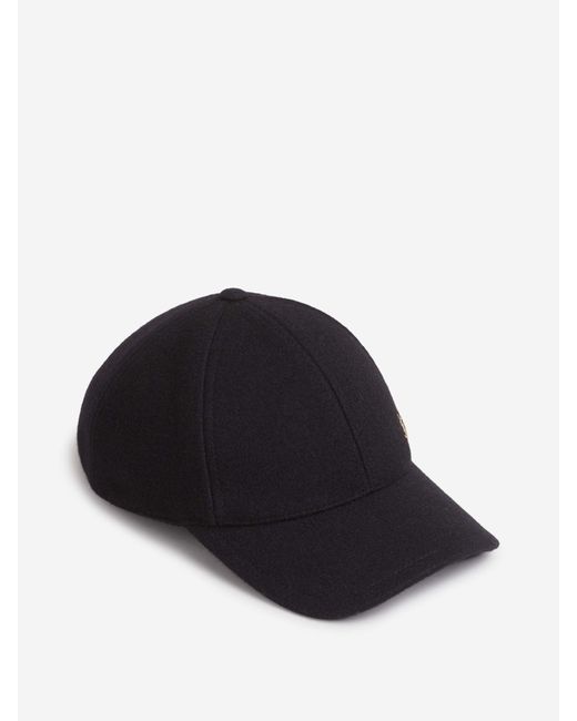 Saint Laurent Black Ysl Baseball Cap for men