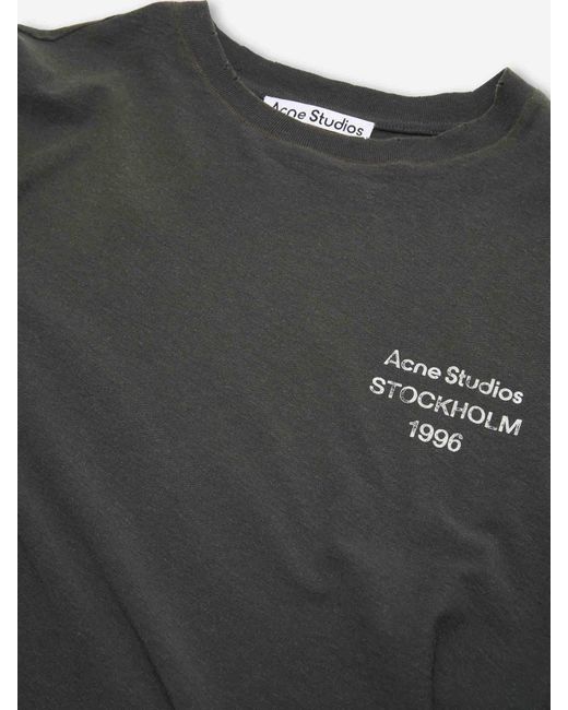 Acne Gray 1996 Logo Jersey for men