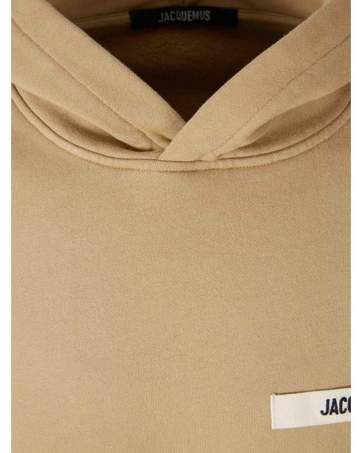 Jacquemus Natural Grosgrain Sweatshirt for men