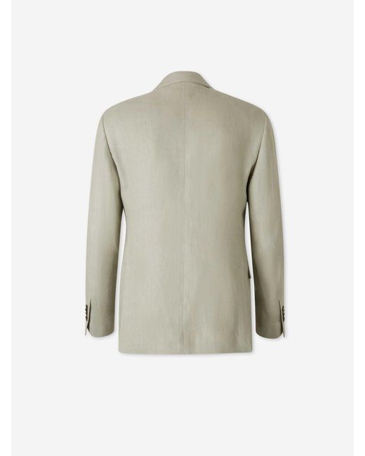 Lardini Natural Straight Wool Suit for men