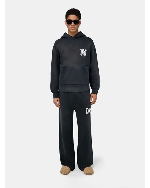 Sudadera Capucha Logo Amiri de hombre de color Blue