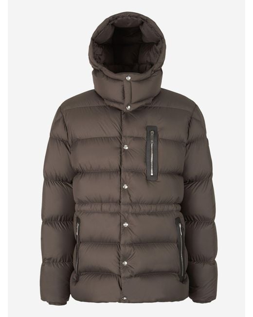 Moncler Bauges Quilted Jacket in Army Green (Brown) for Men | Lyst