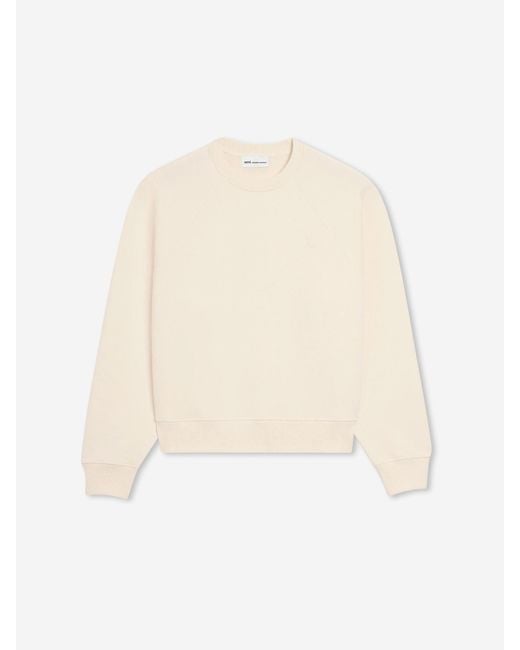 Sudadera Algodón AMI de hombre de color White