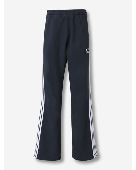 Balenciaga Blue Baggy Loop Joggers for men
