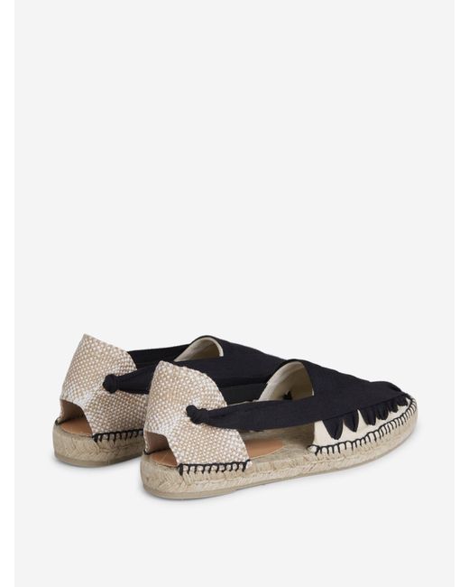 Castaner White Norman Espadrilles for men