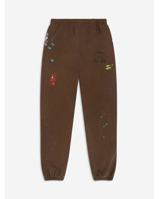 GALLERY DEPT. Brown Fleece Joggers for men