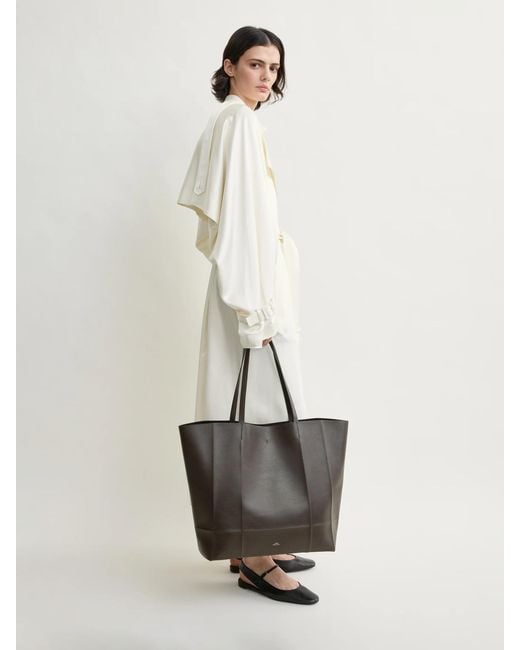 Totême Black Roam Tote Bag