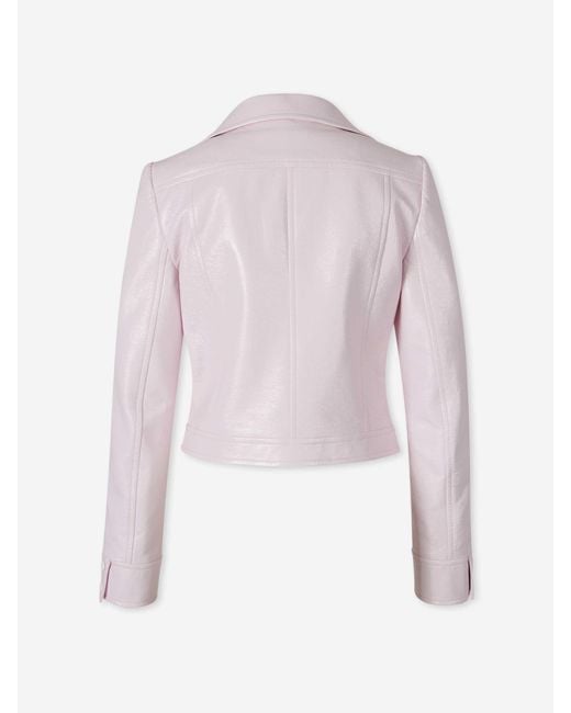 Courreges Pink Vinyl Jacket Reissue