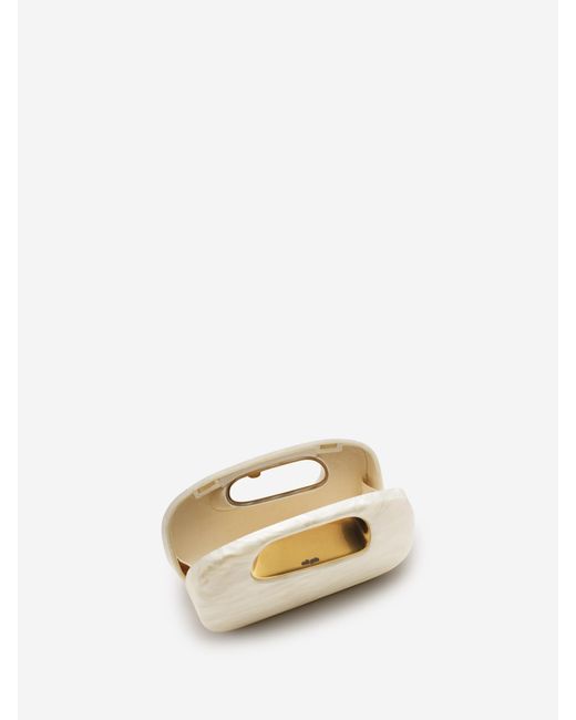 Cult Gaia Natural Clutch Amara