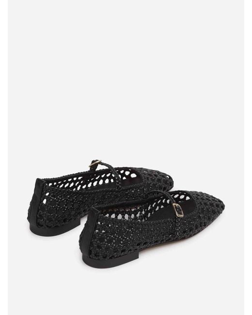 Souliers Martinez Black Mary Jane Paris Ballerinas