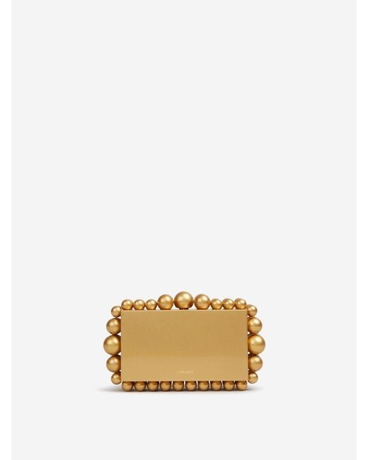 Cult Gaia Metallic Clutch Eos