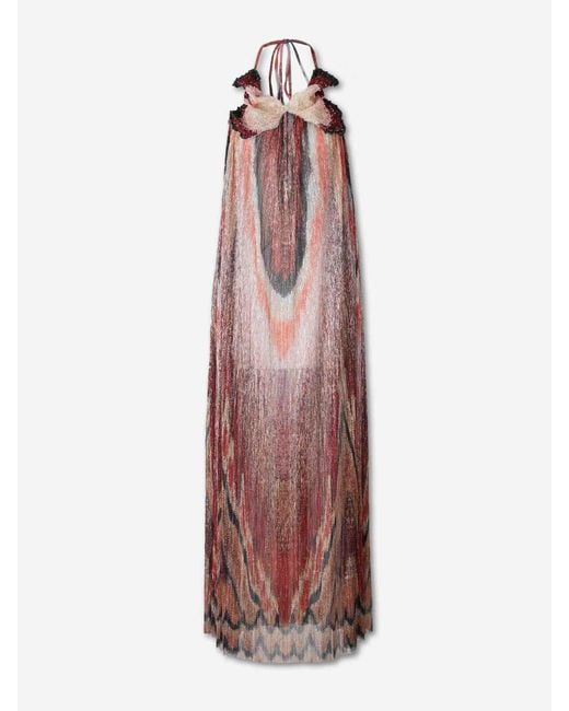 PATBO White Papilon Maxi Dress