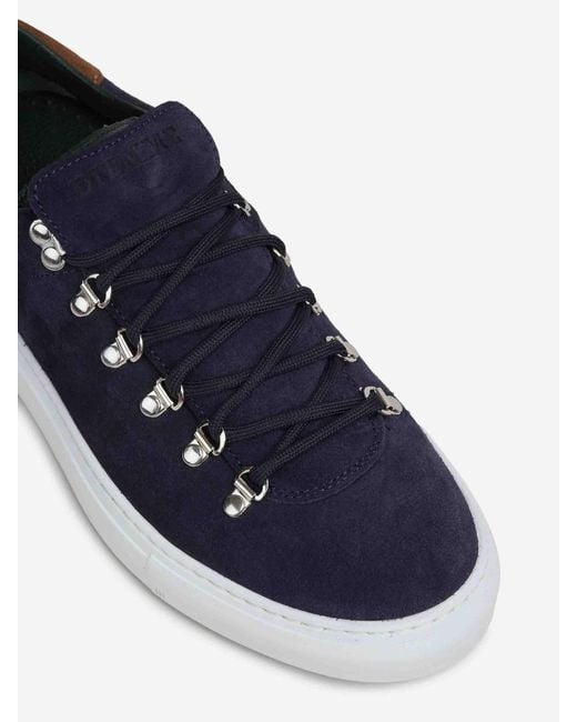 Diemme Blue Marostica Low Sneakers for men