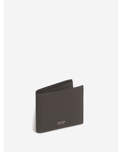 Tom Ford White Leather Wallet for men