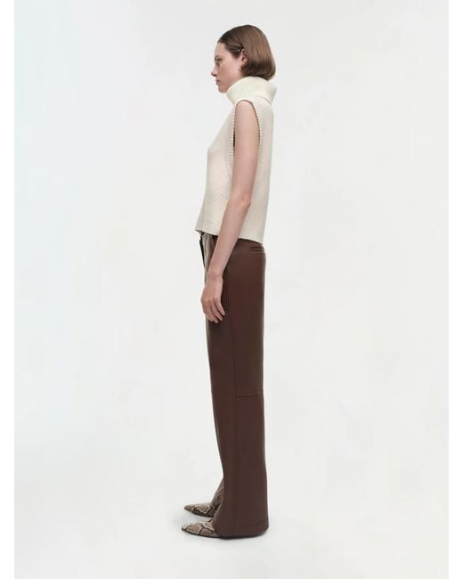 Jonathan Simkhai White Maple High Neck Vest