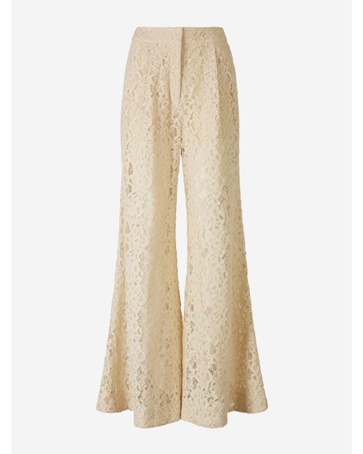 Pantalones Natural Encaje Zimmermann