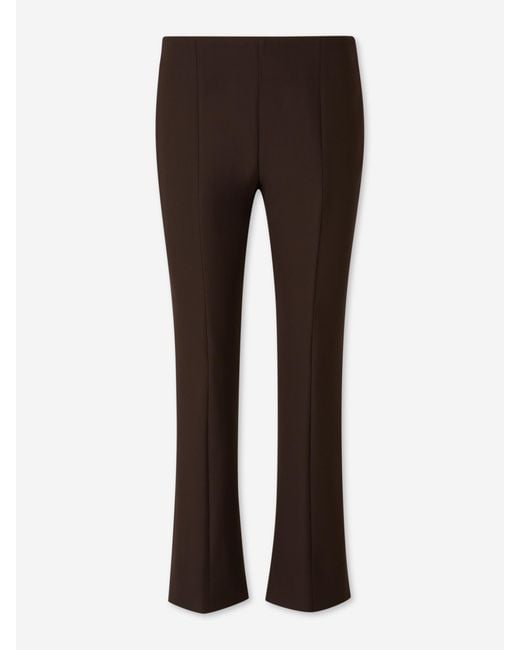 Peserico Brown Flared Dress Pants