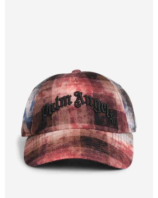 Gorra Estampada Palm Angels de hombre de color Red