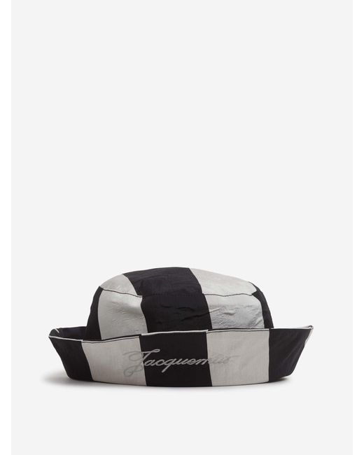 Jacquemus White Baluchon Bucket Hat
