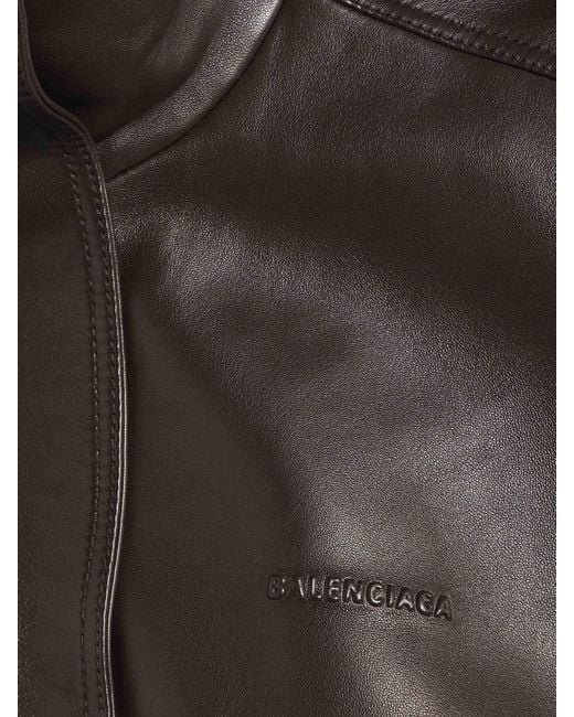 Balenciaga Multicolor Leather Blouson Vest