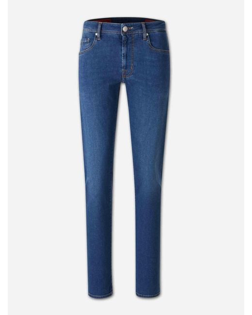 Jeans Rectos Tramarossa de hombre de color Blue