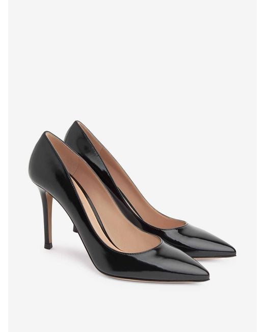Gianvito Rossi Black Gianvito 85 Heels