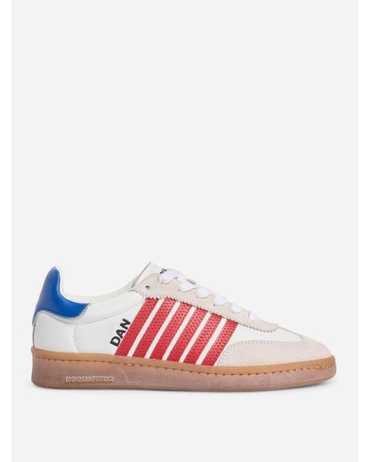DSquared² Pink Boxer Sneakers for men
