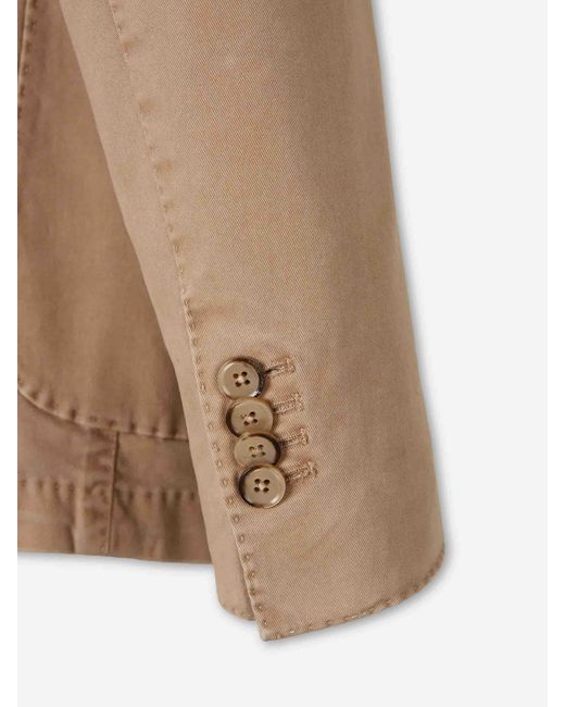 Santa Eulalia Natural Blazer Straight for men