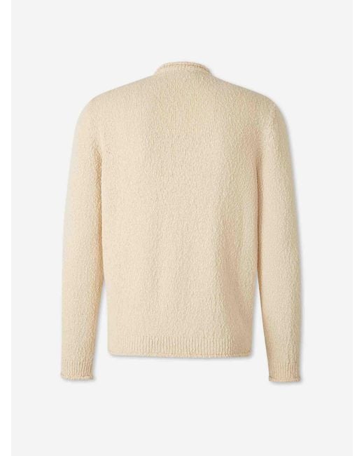 Pull À Col Rond Lardini pour homme en coloris White