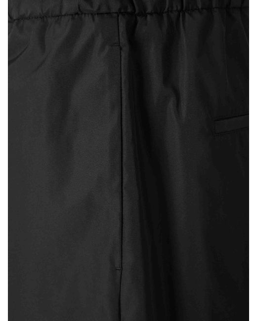 Bermudas Techniques Larges Jil Sander pour homme en coloris Black