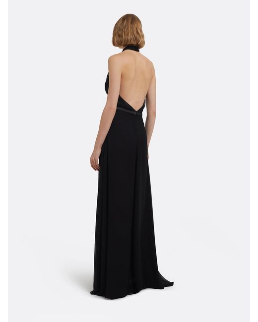 Safiyaa Black Morgana Maxi Dress