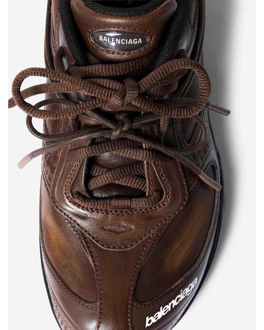 Balenciaga Brown Trainers for men
