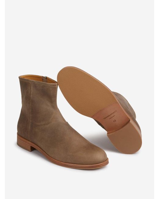 Bottes Zipper Common Projects pour homme en coloris Brown