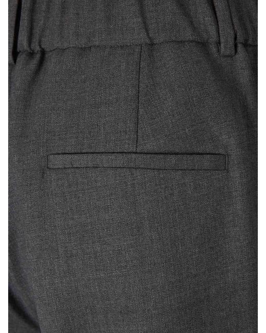 Peserico Gray Straight Cut Chinos