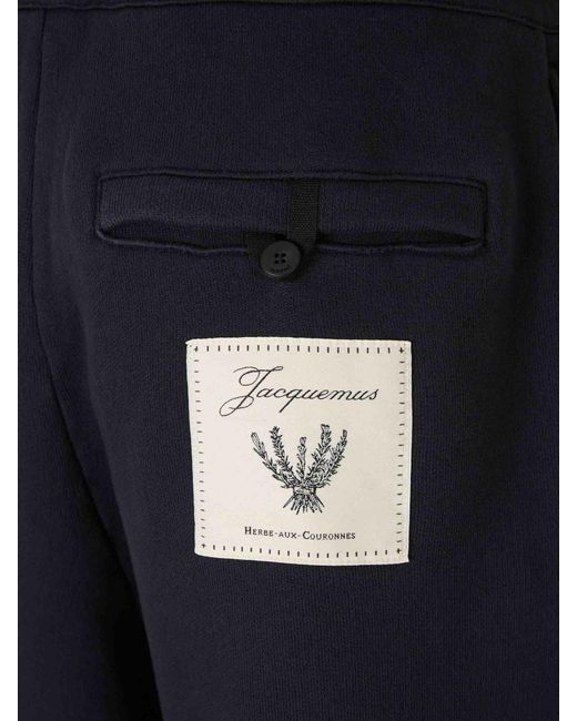 Jacquemus Blue Joggers Tournament for men