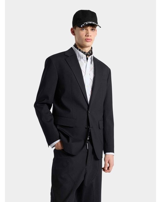 DSquared² Blue Blazer Straight for men
