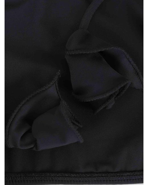 Cult Gaia Black Maeva Bikini Top