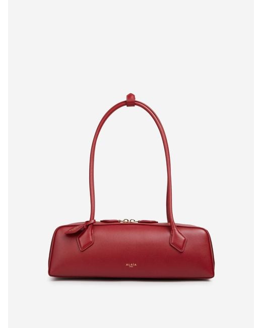 Alaïa Red Medium Le Teckel Bag