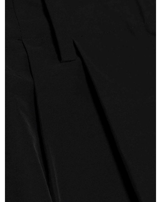 Jonathan Simkhai Black Wide Leg Technical Trousers