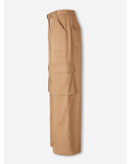 Pantalones Cargo Rectos Jonathan Simkhai de color Natural