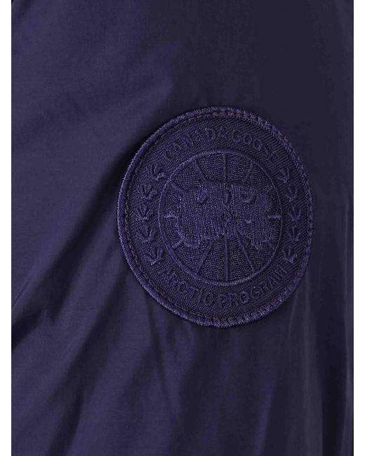 Canada Goose Blue Technical Short Down Jacket
