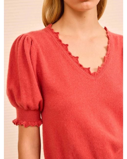 Ulla Johnson Red Top Punto Polline