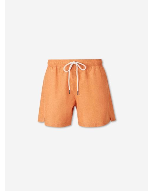 Santa Eulalia Orange Bañador Liso for men