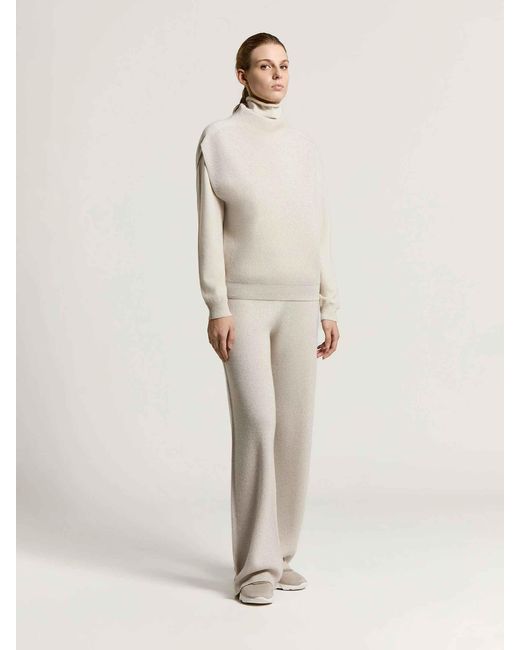 Peserico White Turtleneck Sweater