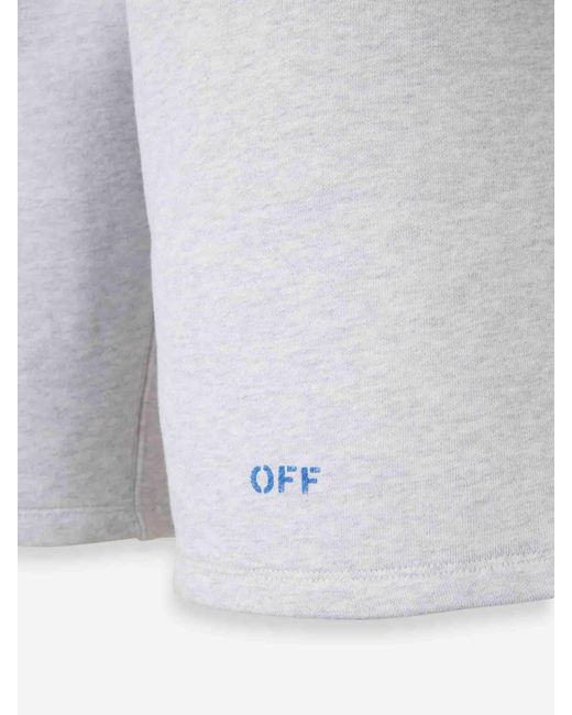 Off-White c/o Virgil Abloh Sport Shorts in White für Herren