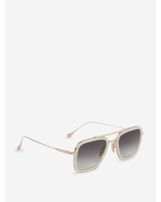 Dita Eyewear White Flight Sunglasses.006 for men