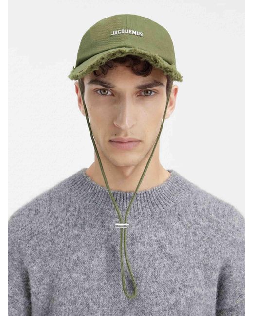 Gorra Béisbol Artichaut Jacquemus de color Green