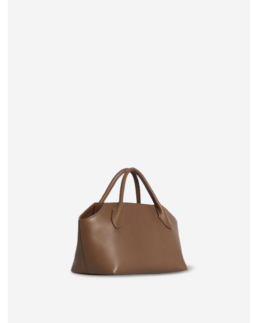 The Row Brown Terrasse Bauletto Bag